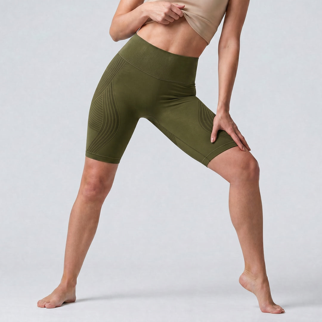 3D Shorts | Olive Green