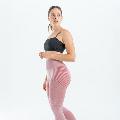 3D Leggings | Blush Pink