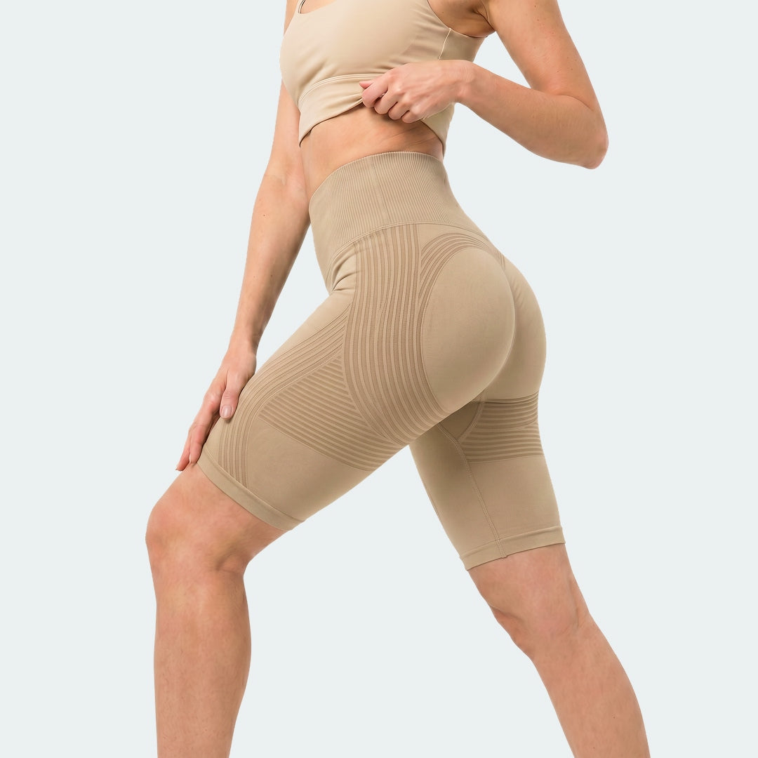 3D Shorts | Beige