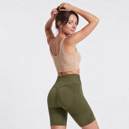 3D Shorts | Olive Green