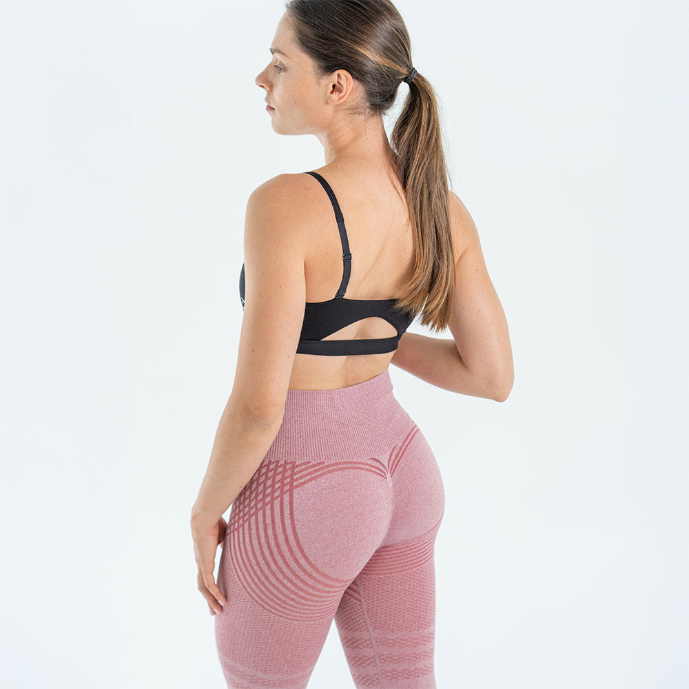 3D Leggings | Blush Pink