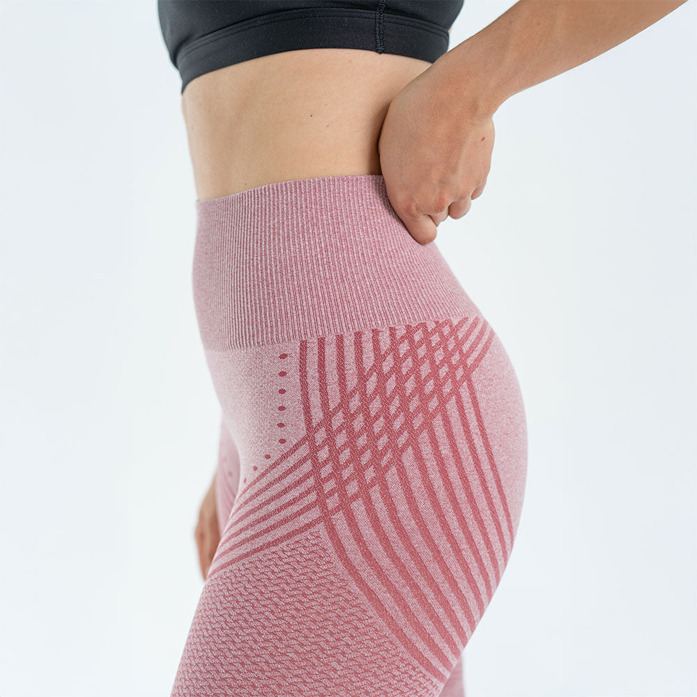3D Leggings | Blush Pink