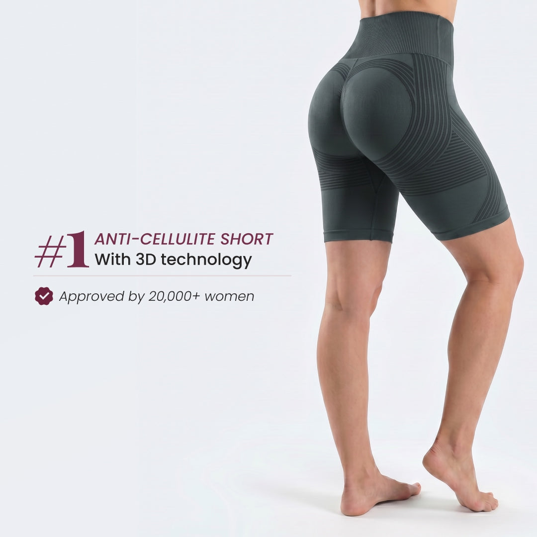 3D Shorts | Wine Red