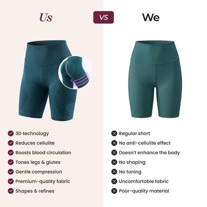 3D Shorts | Teal