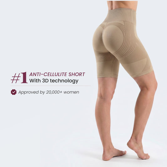 3D Shorts | Beige
