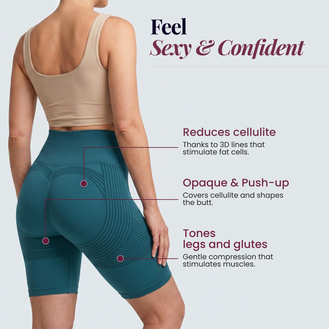 3D Shorts | Teal