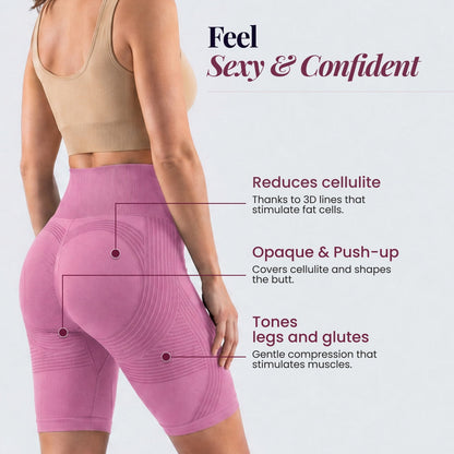 3D Shorts | Dusty Pink
