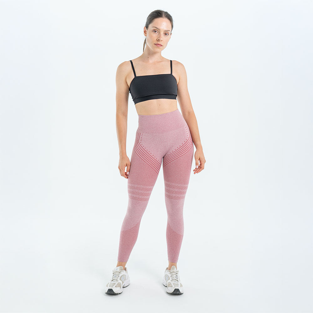 3D Leggings | Blush Pink