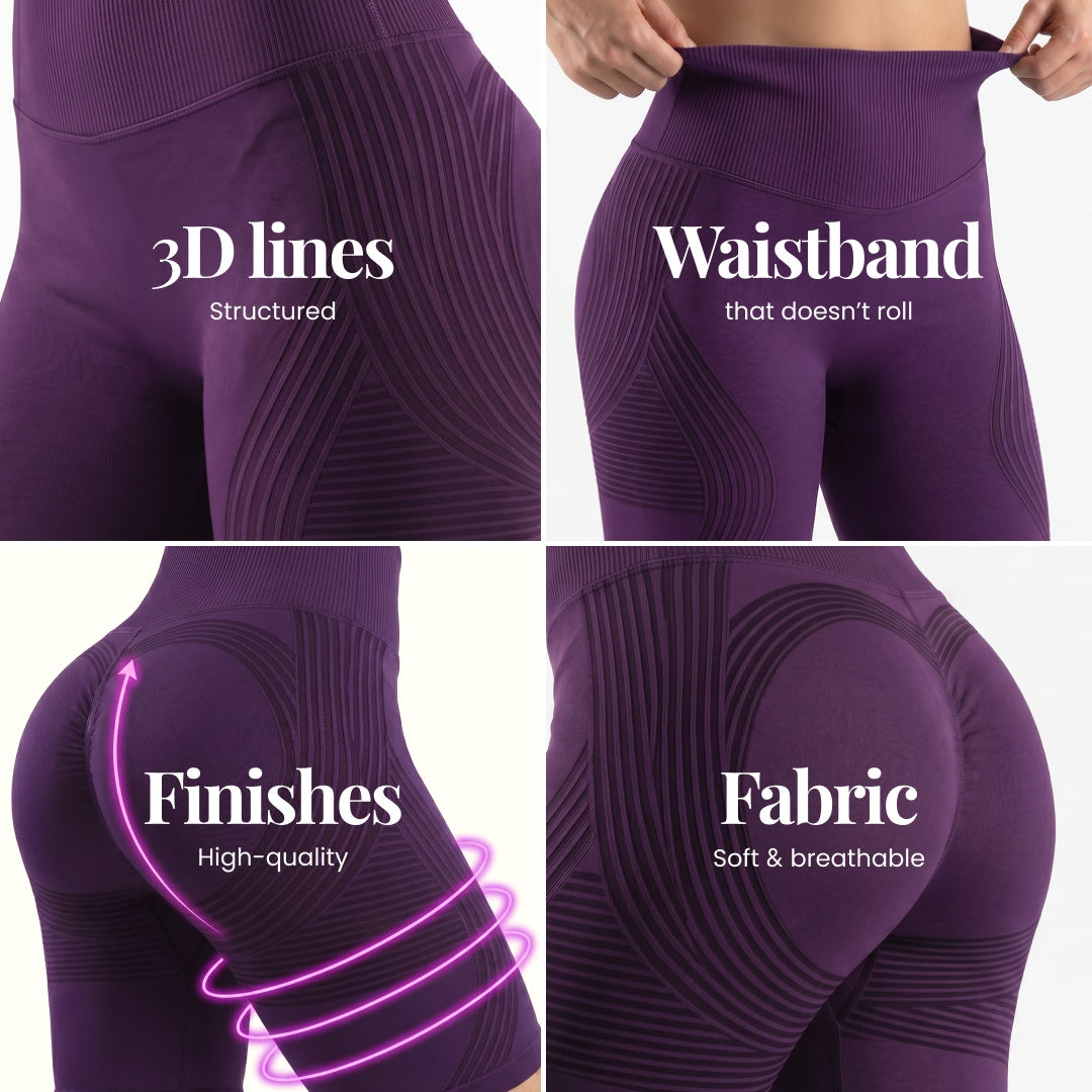 3D Shorts | Deep Purple