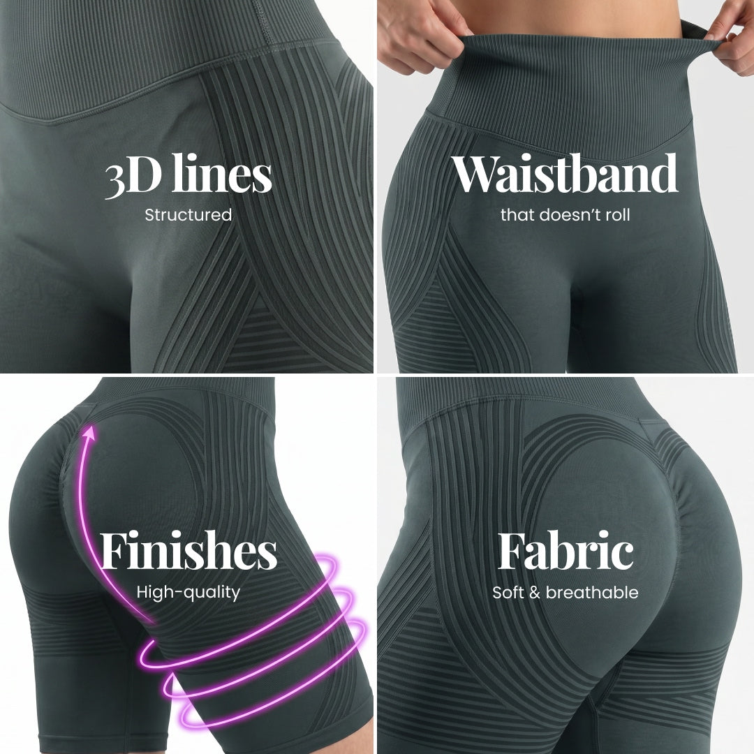 3D Shorts | Dark Gray