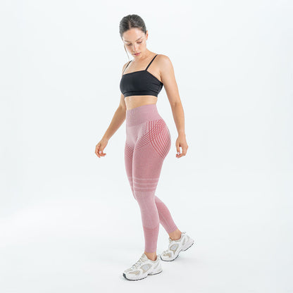 3D Leggings | Blush Pink