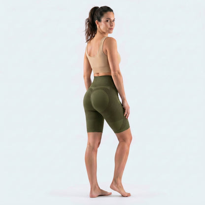3D Shorts | Olive Green