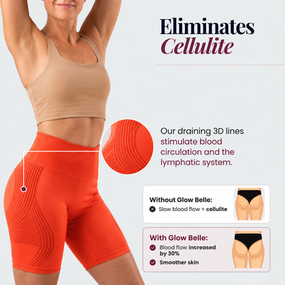 3D Shorts | Orange