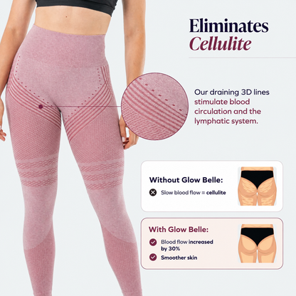 3D Leggings | Blush Pink