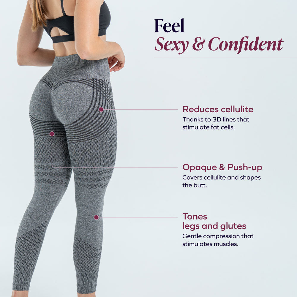 3D Leggings | Gray