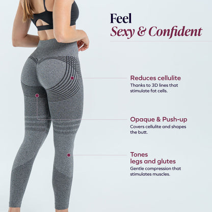 3D Leggings | Gray