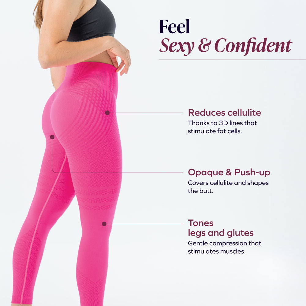 3D Leggings | Pink
