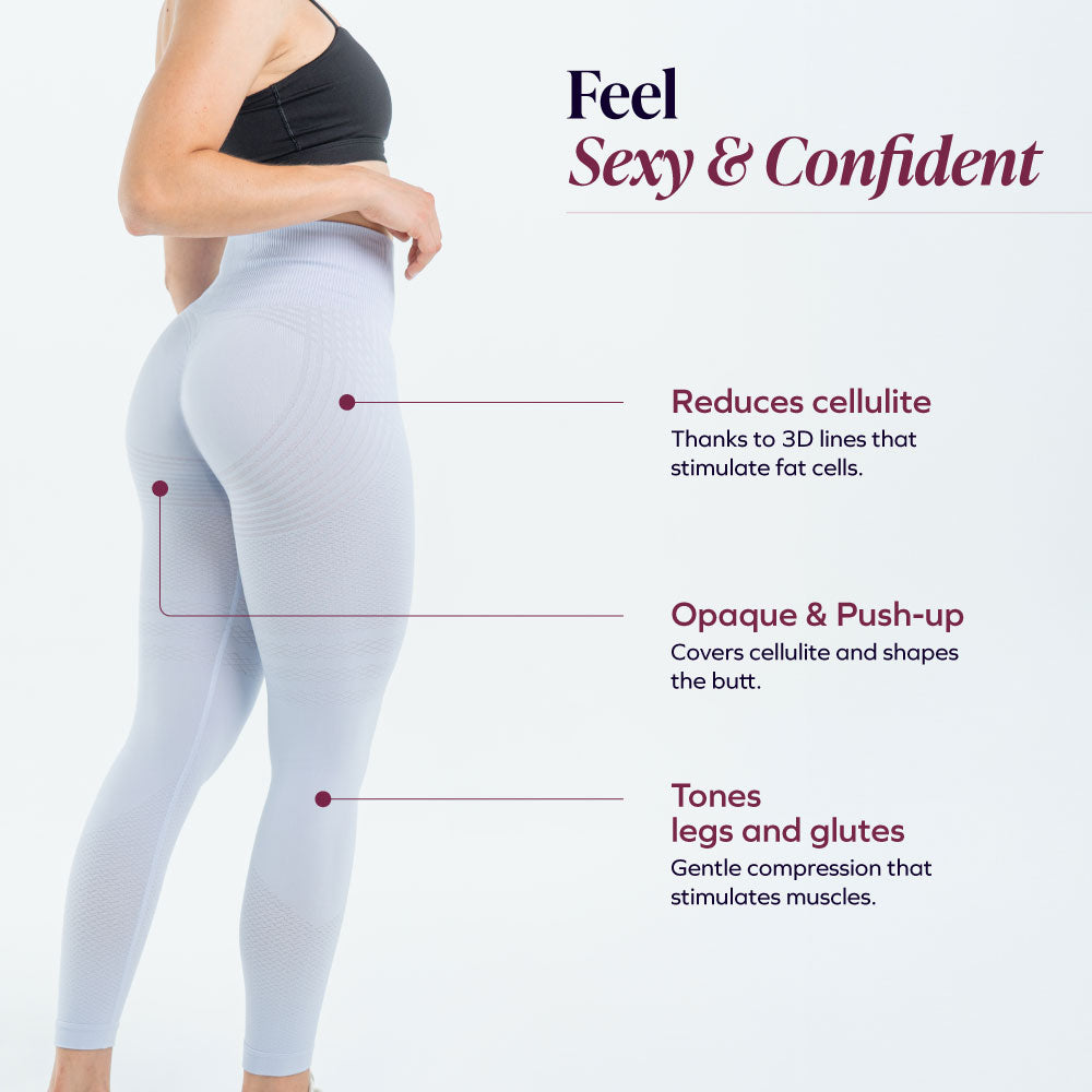 3D Leggings | Light Purple