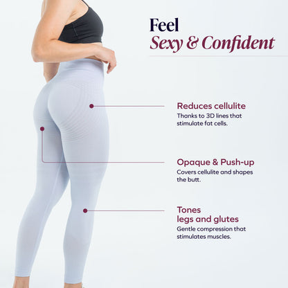 3D Leggings | Light Purple