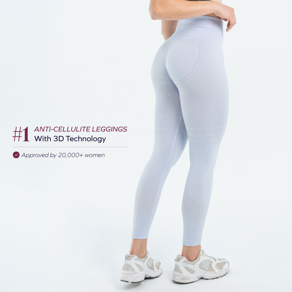 3D Anti-Cellulite Leggings | Black
