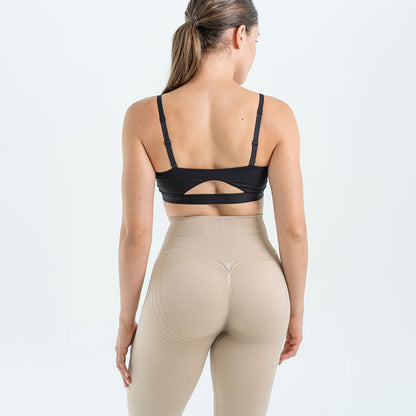 3D Leggings | Beige