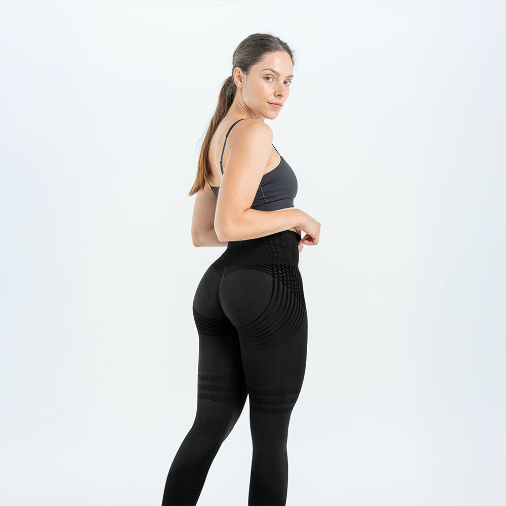 3D Anti-Cellulite Leggings | Black