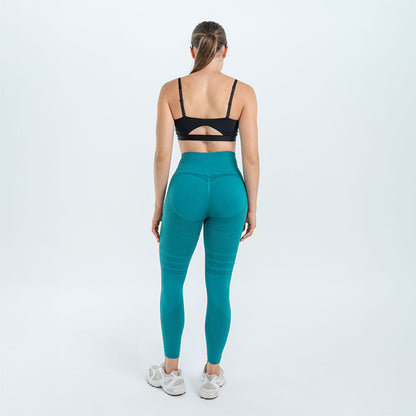 3D Leggings | Teal Green